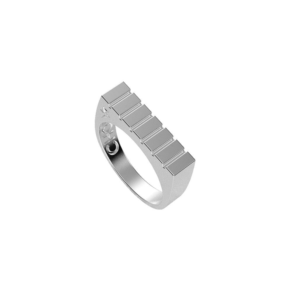 Narrow signet ring FORME